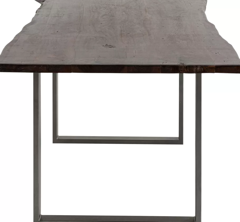 KARE Design Kasten | Tafels<Eettafel Harmony Dark Crude Steel 160x80