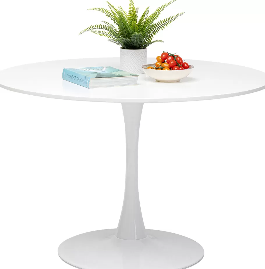 KARE Design Kasten | Tafels<Eettafel Schickeria White 110cm