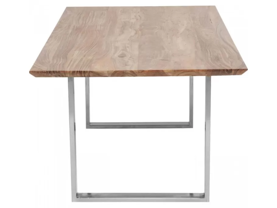 KARE Design Kasten | Tafels<Eettafel Symphony Chroom 180x90cm