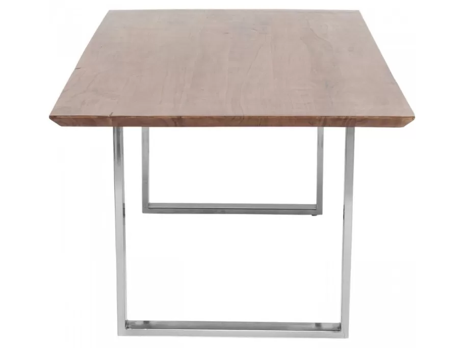 KARE Design Kasten | Tafels<Eettafel Symphony Donker Chroom 180x90cm