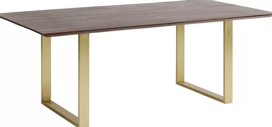 KARE Design Kasten | Tafels<Eettafel Symphony Donker Messing 180x90cm