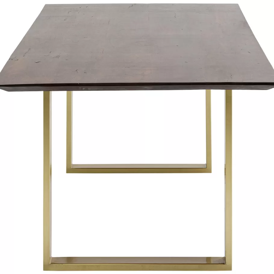 KARE Design Kasten | Tafels<Eettafel Symphony Donker Messing 180x90cm