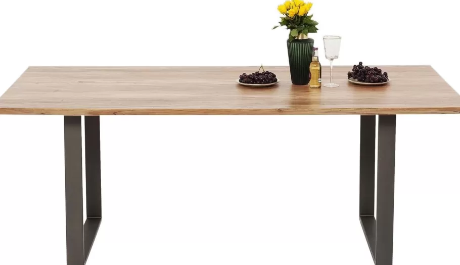 KARE Design Kasten | Tafels<Eettafel Symphony Ruwstaal 180x90cm