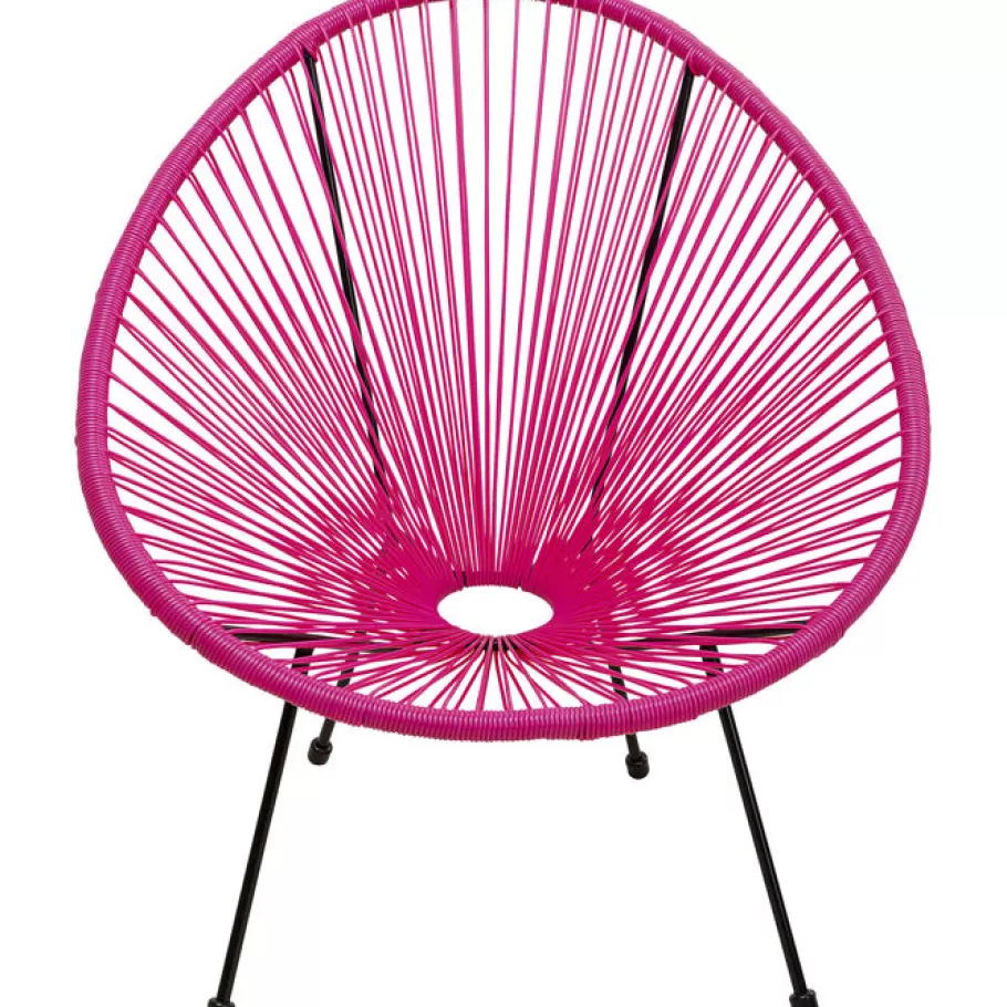 KARE Design Tuinmeubelen | Fauteuils<Fauteuil Capulco Pink