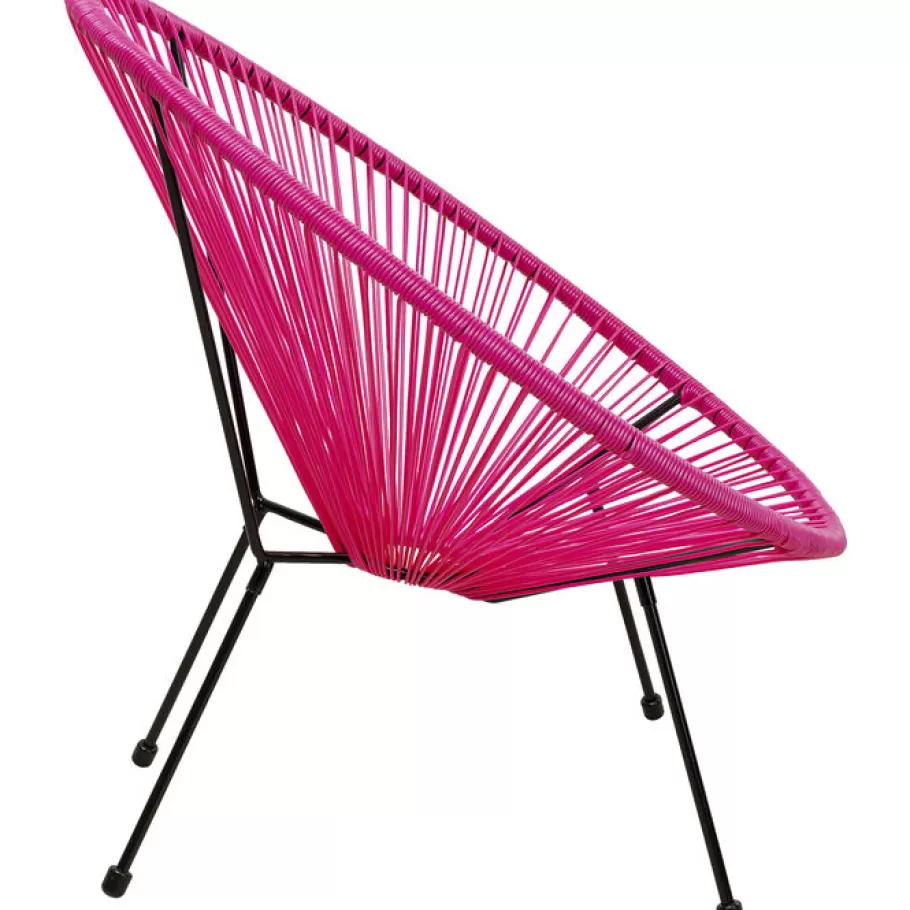 KARE Design Tuinmeubelen | Fauteuils<Fauteuil Capulco Pink