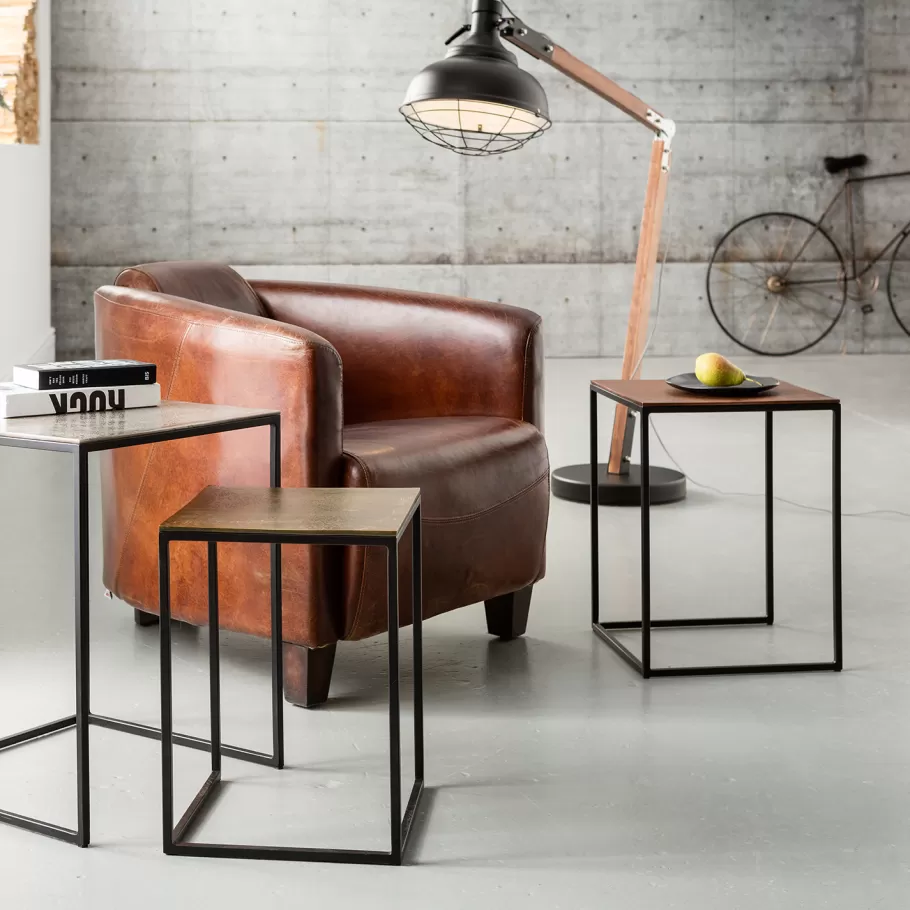 KARE Design Kasten | Fauteuils<Fauteuil Cigar Lounge Bruin