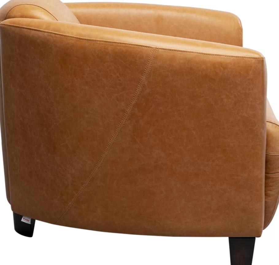 KARE Design Fauteuils<Fauteuil Cigar Lounge Smart Leather Light Brown