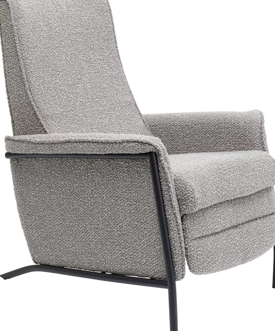 KARE Design Kasten | Fauteuils<Fauteuil Nicky Grijs