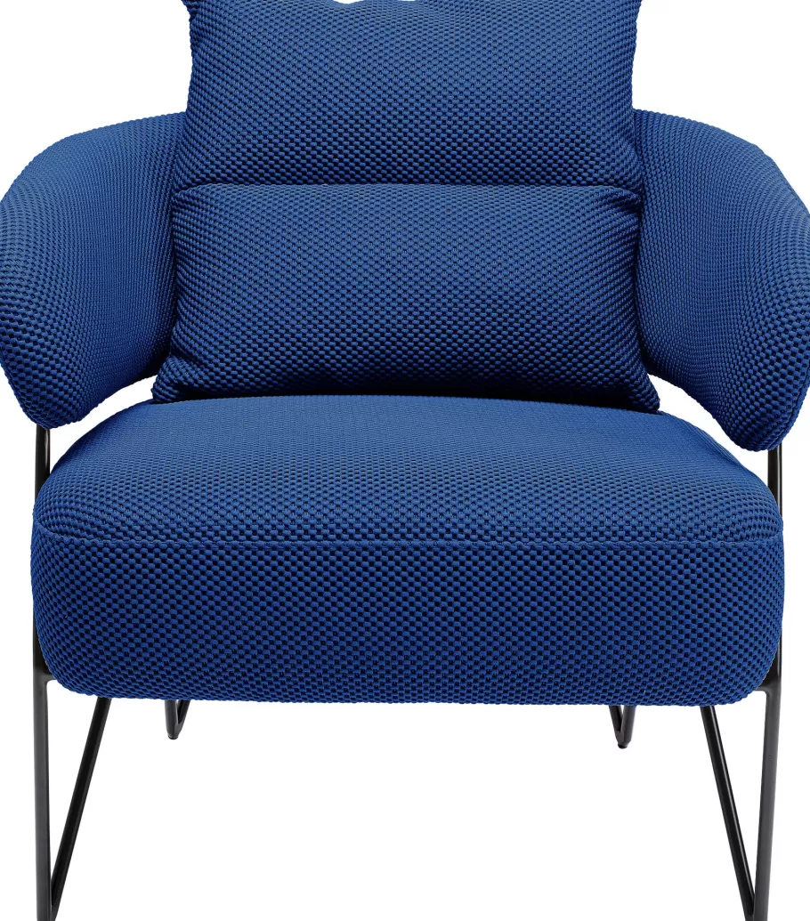 KARE Design Fauteuils | Tuinmeubelen<Fauteuil Peppo Blue