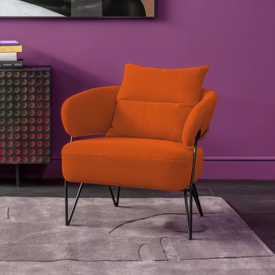 KARE Design Fauteuils | Tuinmeubelen<Fauteuil Peppo Orange