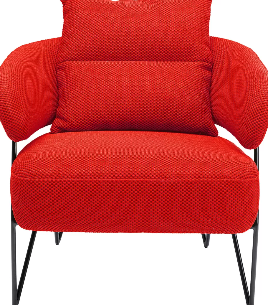 KARE Design Fauteuils | Tuinmeubelen<Fauteuil Peppo Red