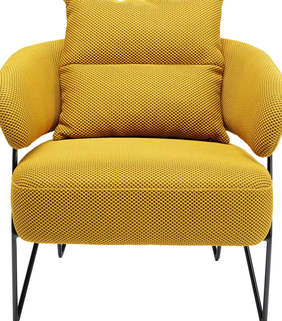 KARE Design Fauteuils | Tuinmeubelen<Fauteuil Peppo Yellow