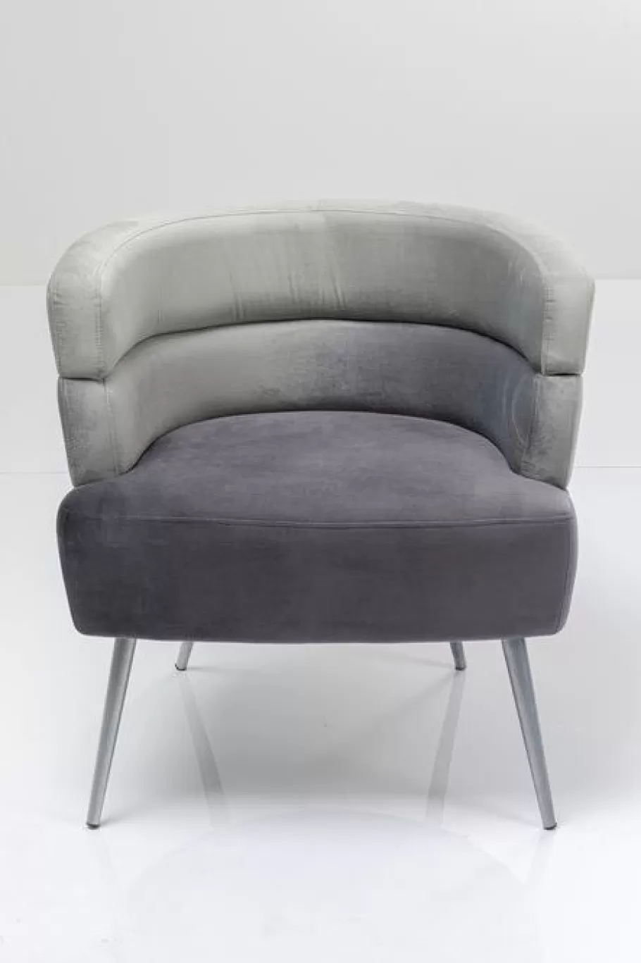 KARE Design Kasten | Fauteuils<Fauteuil Sandwich Grijs