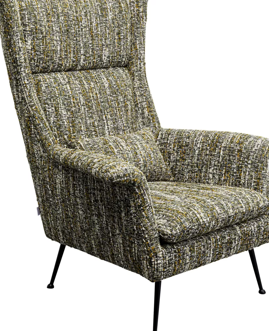 KARE Design Kasten | Fauteuils<Fauteuil Vegas Forever Melange Green