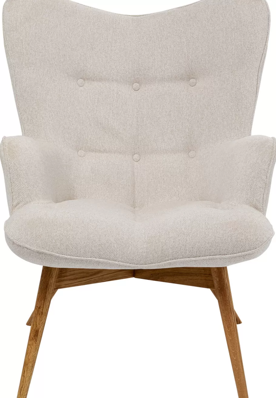 KARE Design Kasten | Fauteuils<Fauteuil Vicky Cream