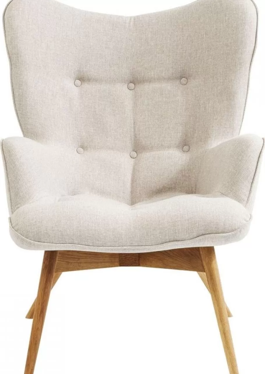 KARE Design Kasten | Fauteuils<Fauteuil Vicky Ecru