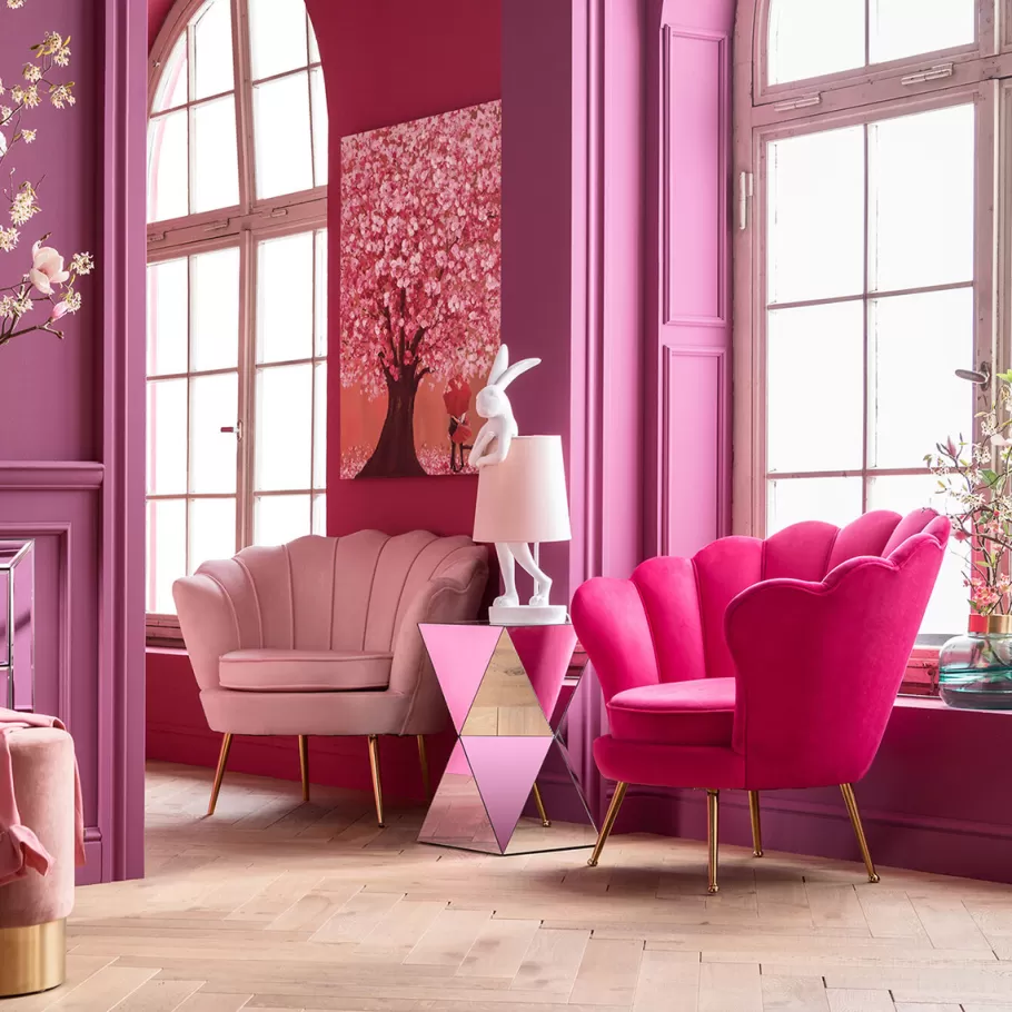 KARE Design Kasten | Fauteuils<Fauteuil Water Lily Roze