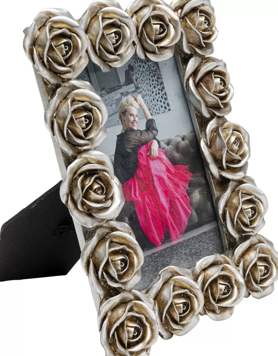 KARE Design Wanddecoratie | Kasten<Fotolijst Romantic Rose Silver 17x21cm