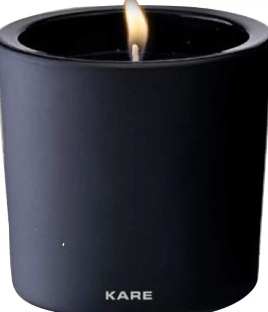 KARE Design Woondecoratie | Kasten<Geurkaars Sandalwood Black 10cm