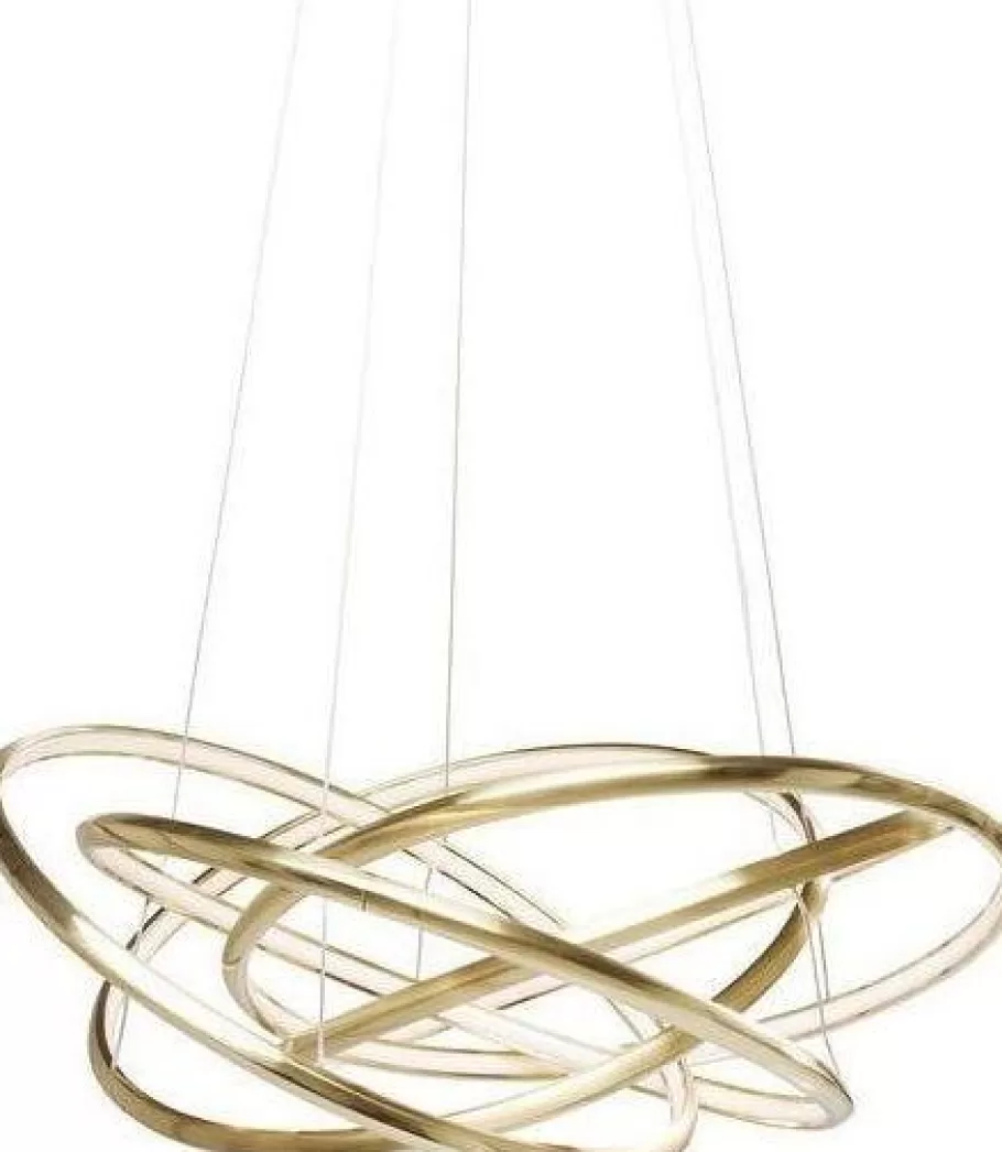 KARE Design Hanglampen | Kasten<Hanglamp Saturn LED Goud Groot