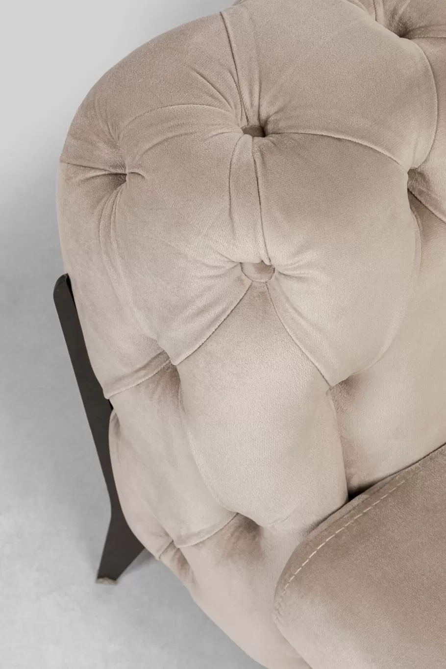 KARE Design Kasten | Banken<Hoekbank Bellissima Velvet Taupe Right