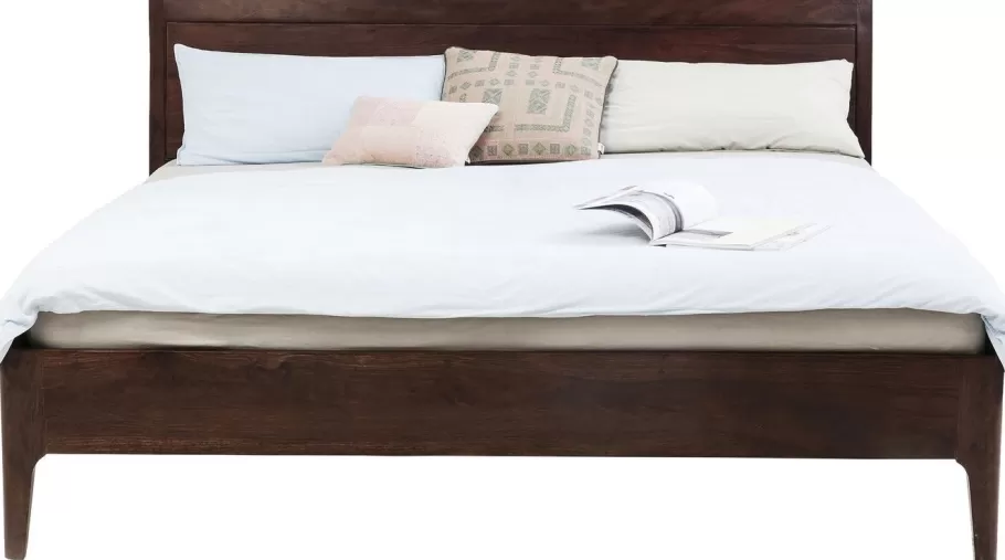 KARE Design Bedden | Kasten<Houten Bed Brooklyn Walnut 180x200cm