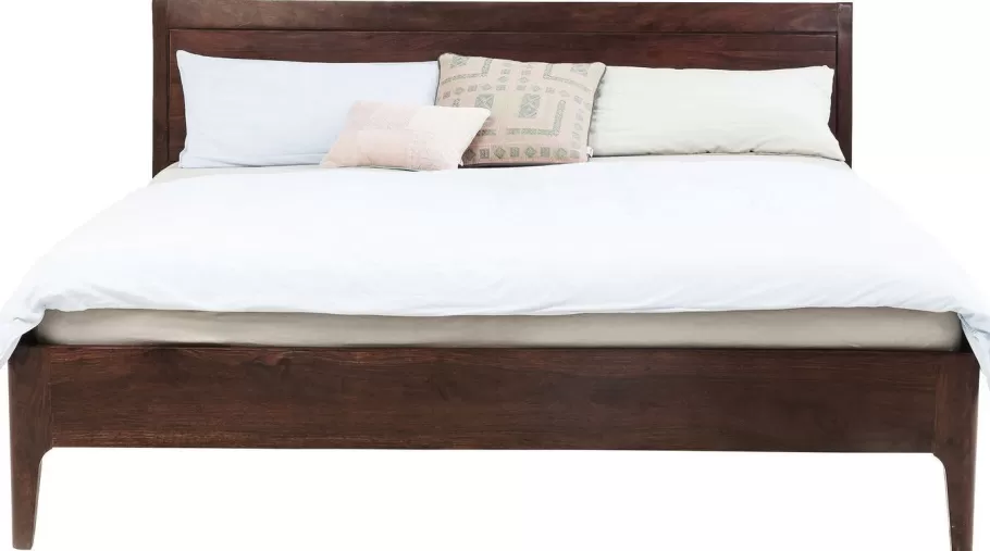 KARE Design Bedden | Kasten<Houten Bed Brooklyn Walnut 160x200cm