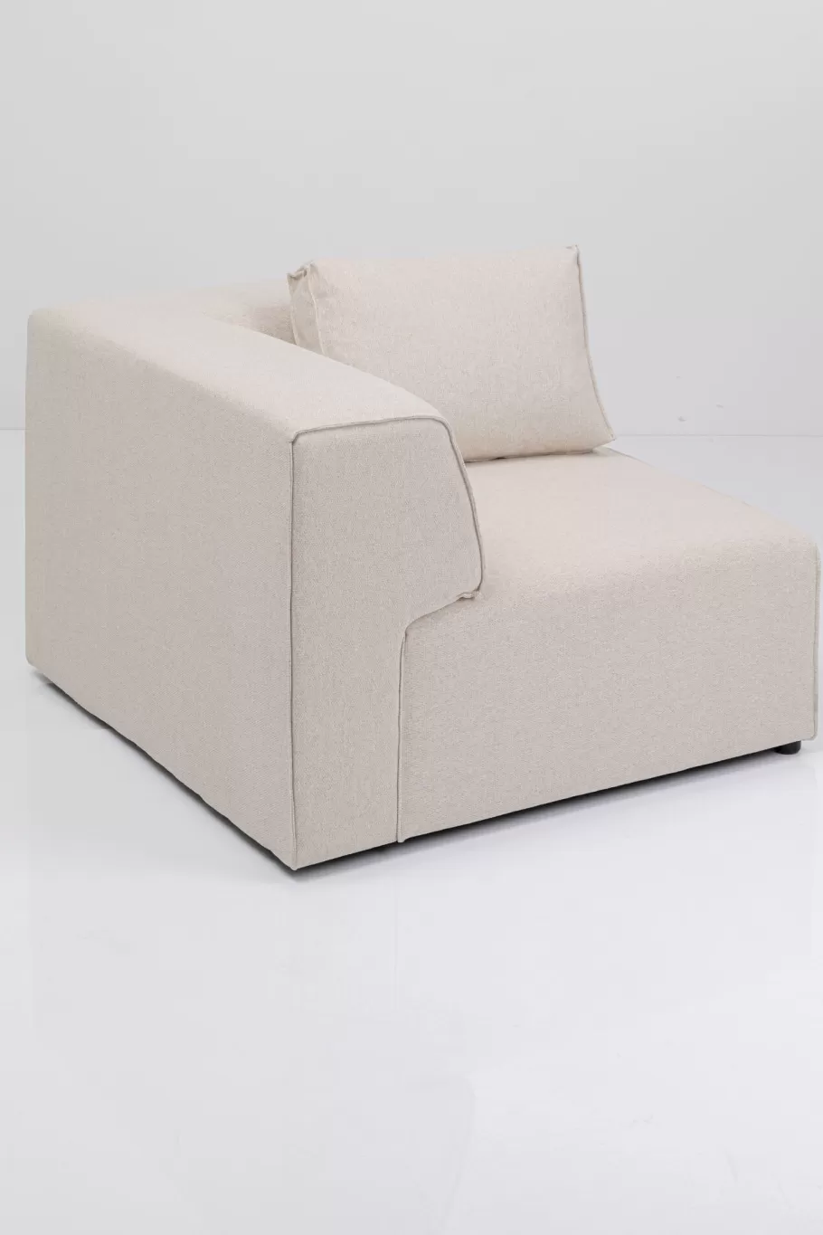 KARE Design Tuinmeubelen | Banken<Infinity Corner 100cm Elements Cream Left