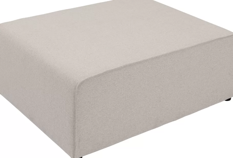 KARE Design Poefs & Krukken | Kasten<Infinity Pouff Elements Cream 80x100cm