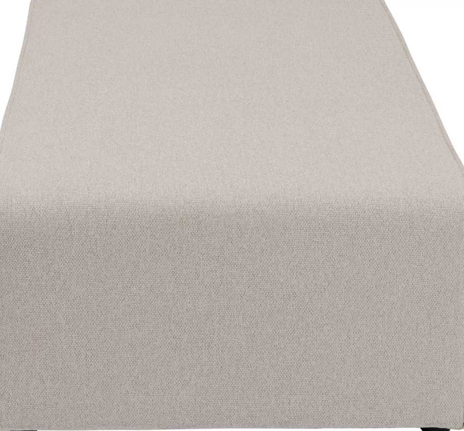 KARE Design Poefs & Krukken | Kasten<Infinity Pouff Elements Cream 68x100cm