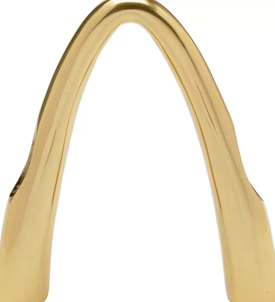 KARE Design Woondecoratie | Kasten<Kaarsenhouder Bow Duo Goud 25cm