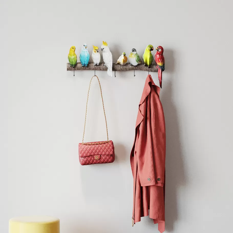 KARE Design Kapstokken | Kasten<Kapstok Exotic Birds