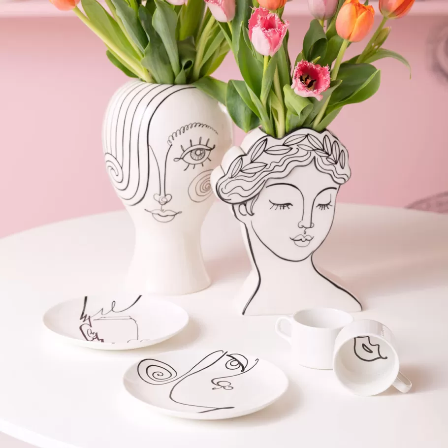 KARE Design Servies & Tafelaccessoires | Tuinmeubelen<Koffiekopje Viso Donna (2-delig)