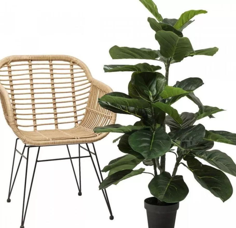 KARE Design Woondecoratie | Kasten<Kunstplant Fiddle Leaf 120cm