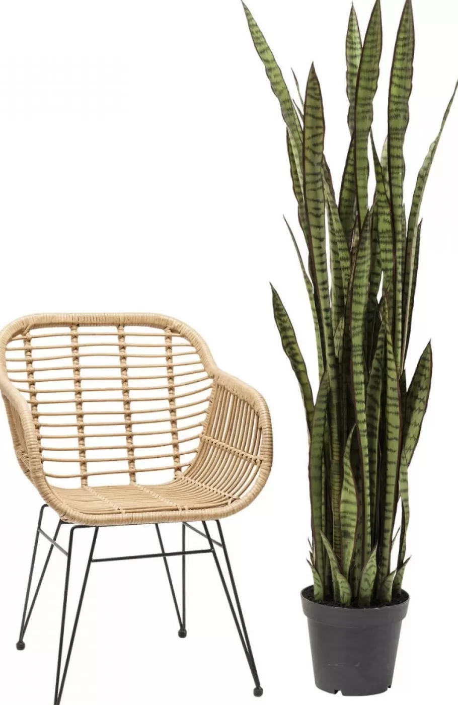 KARE Design Woondecoratie | Kasten<Kunstplant Sansevieria 155cm