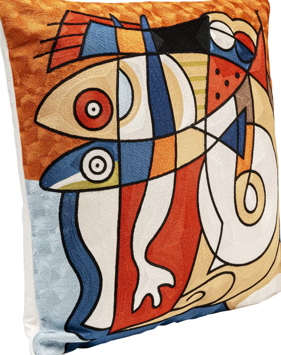 KARE Design Vloerkleden & Textiel | Kasten<Kussen Art Line Shapes 50x50cm