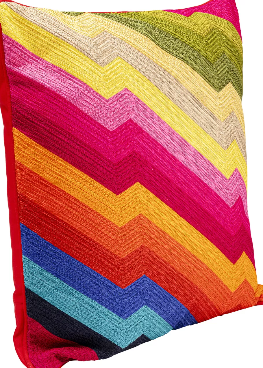 KARE Design Vloerkleden & Textiel | Kasten<Kussen Artistic Zig Zag 50x50cm