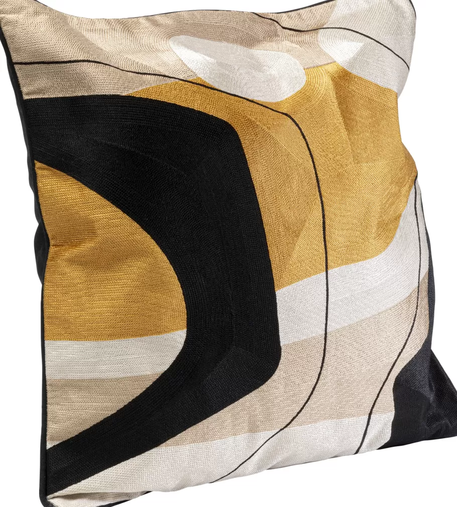 KARE Design Vloerkleden & Textiel | Kasten<Kussen Fields Yellow 50x50cm