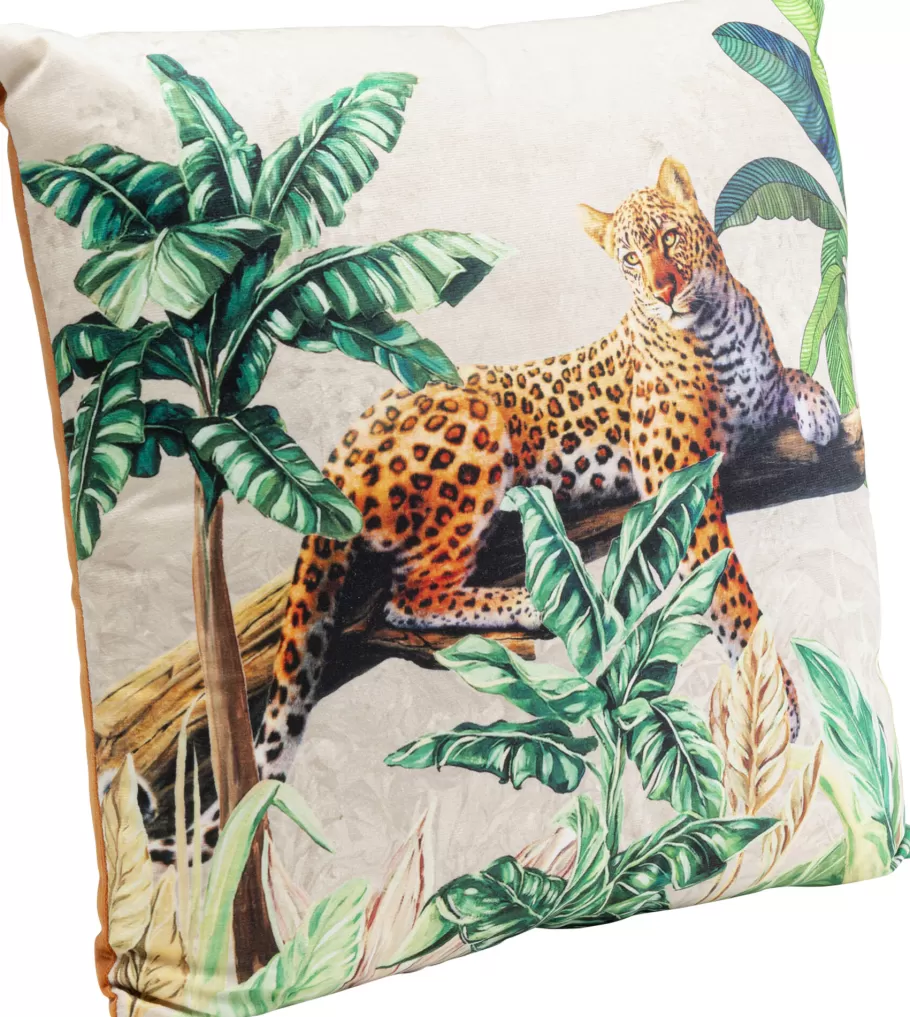 KARE Design Vloerkleden & Textiel | Kasten<Kussen Jungle Leopard 43x43cm