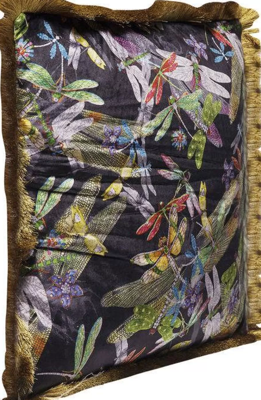 KARE Design Vloerkleden & Textiel | Kasten<Kussen Tropical Garden Fringe 45x45cm