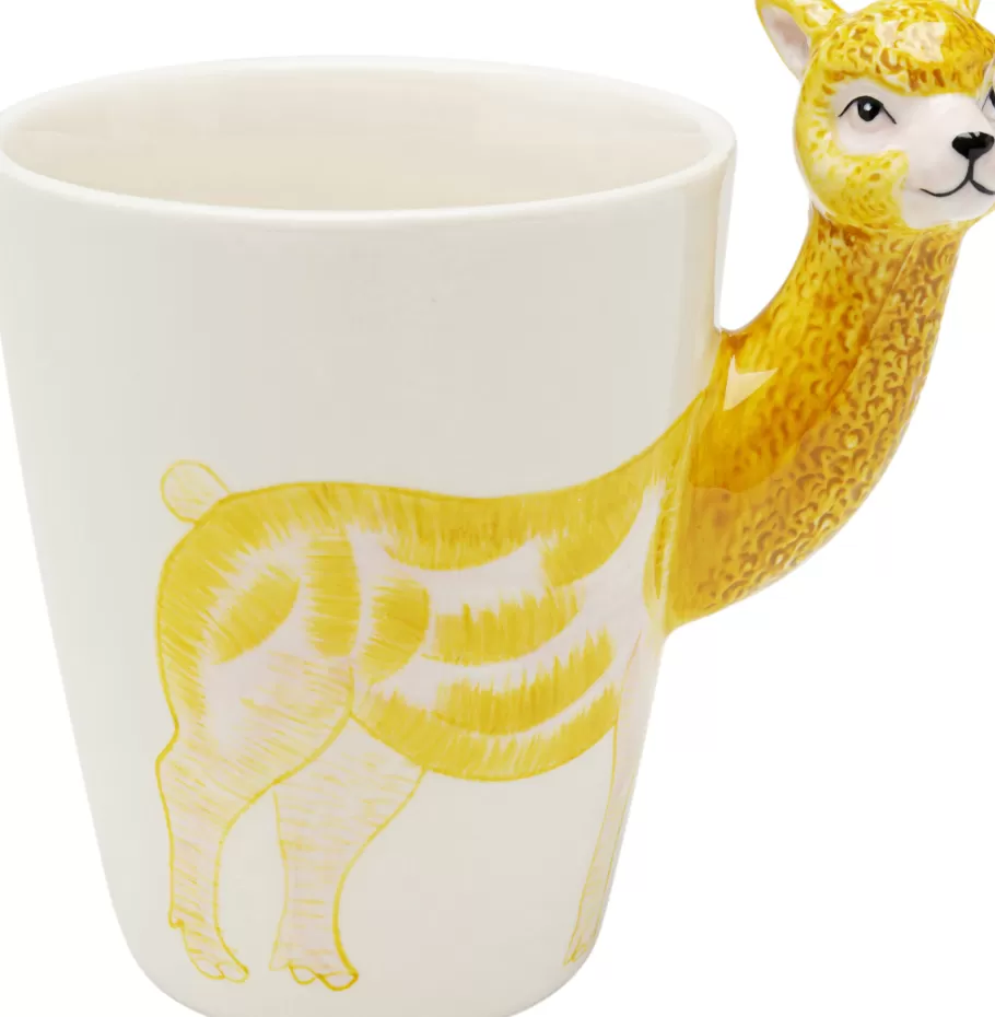 KARE Design Tuinmeubelen<Mok Funny Animal Alpaca 12cm