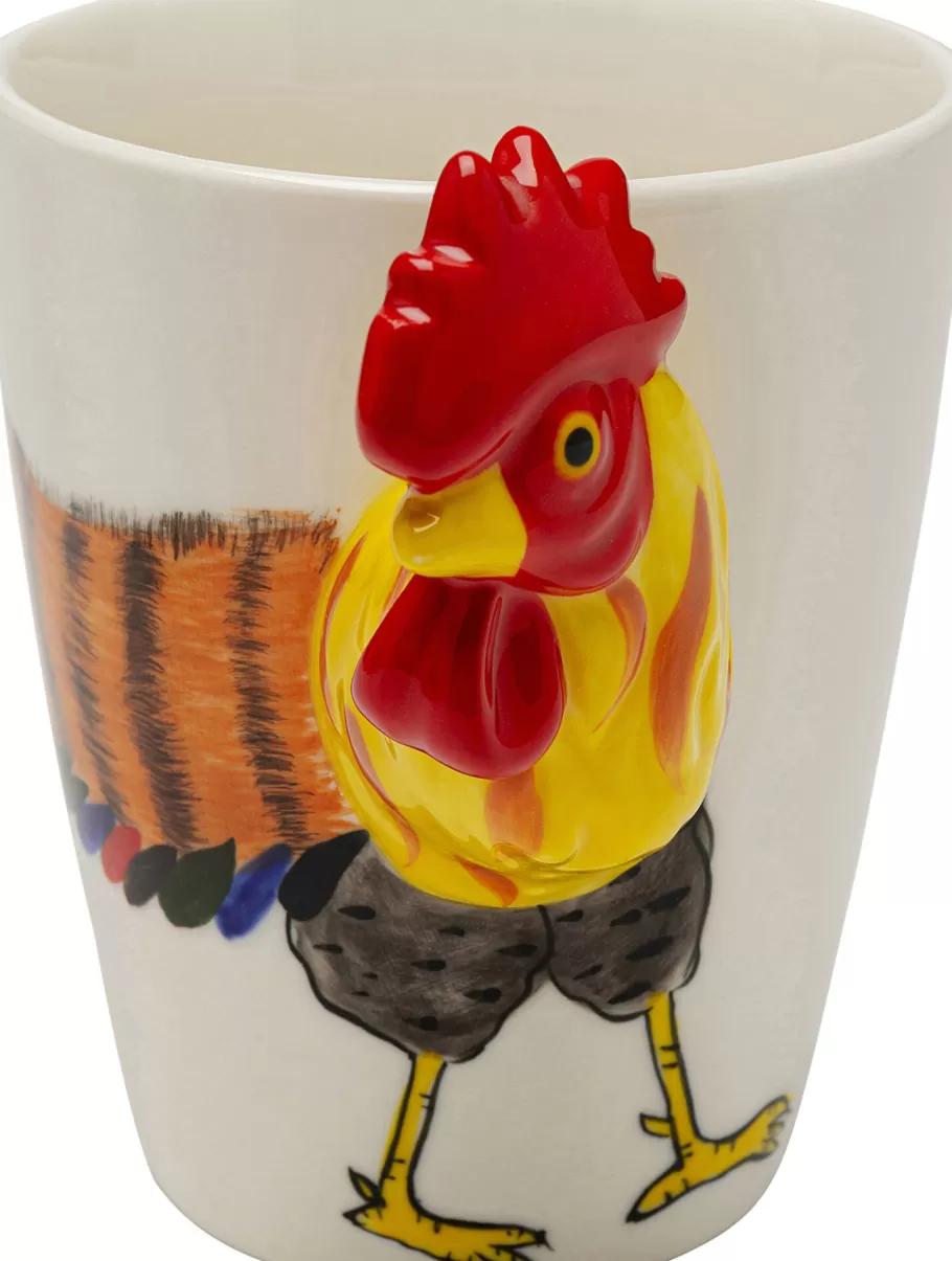 KARE Design Tuinmeubelen<Mok Funny Animal Rooster 12cm