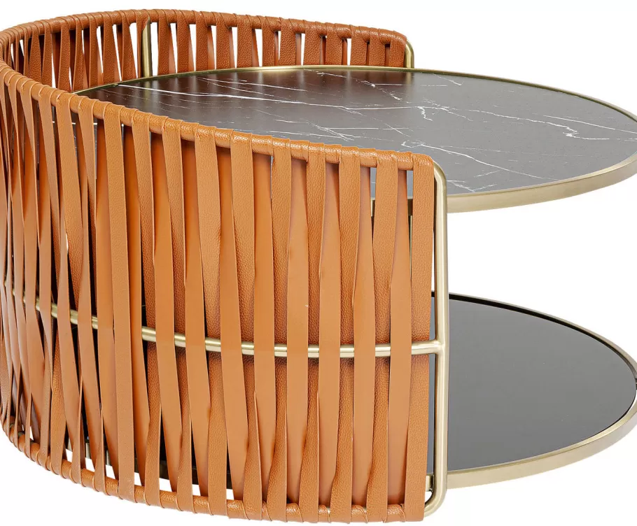 KARE Design Kasten | Tafels<Salontafel Copper Ø86cm