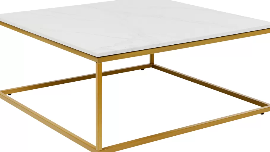 KARE Design Kasten | Tafels<Salontafel Key West Goud 90x90cm