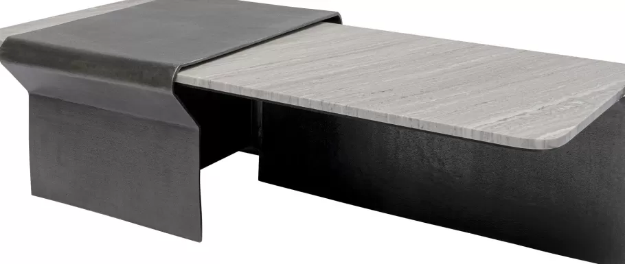 KARE Design Kasten | Tafels<Salontafel Montagna 142x70cm