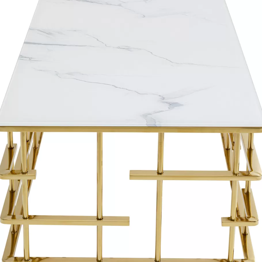 KARE Design Tafels<Salontafel Rome Goud 130x70cm