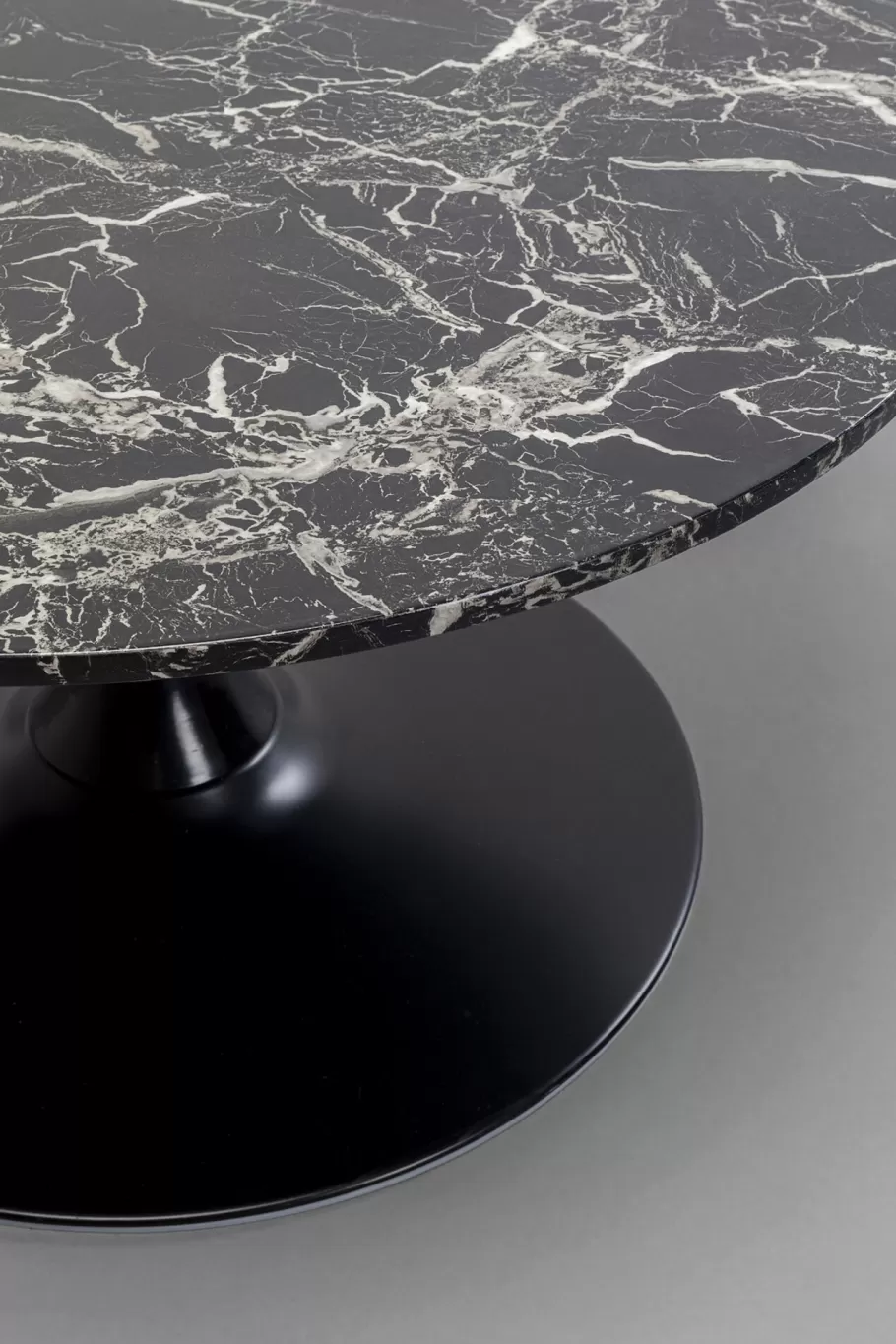 KARE Design Kasten | Tafels<Salontafel Schickeria Marble Black 80cm