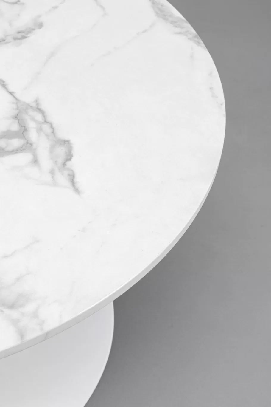 KARE Design Kasten | Tafels<Salontafel Shickeria Marble White 80cm