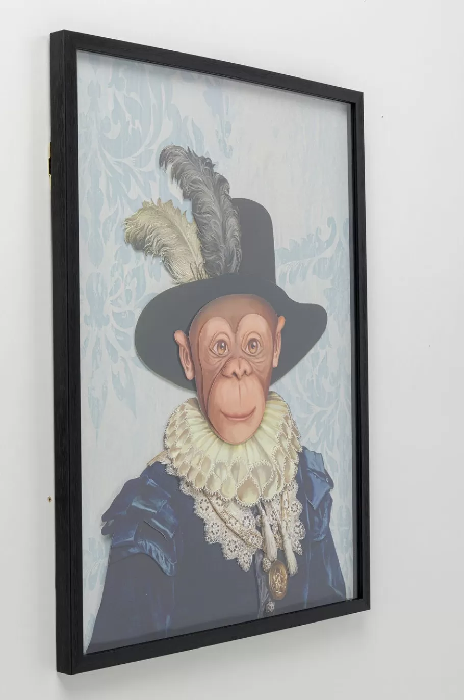 KARE Design Wanddecoratie | Kasten<Schilderij Art Monkey Sir 80x60cm