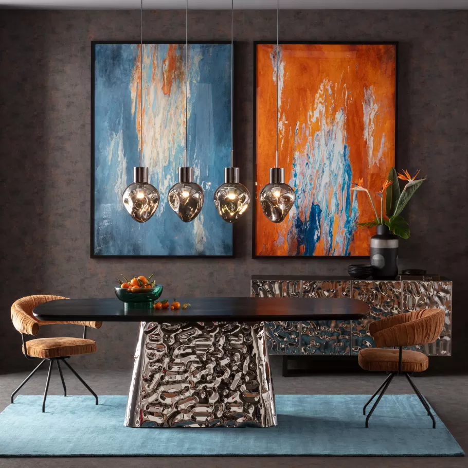 KARE Design Wanddecoratie | Kasten<Schilderij Artistas Orange 120x180cm